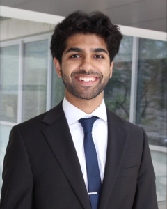 Headshot of Student JFK Award Winner Basim Naeem